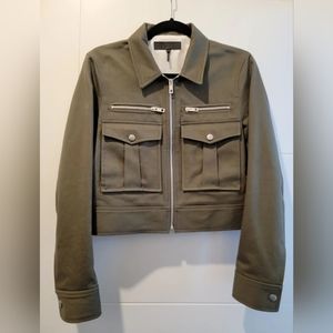 Womens Rag & Bone Jacket NWOT Army Green Size 4